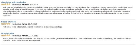 Komentáre z www.martinus.sk